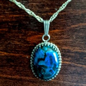 Vintage Native Navajo Pendant Necklace